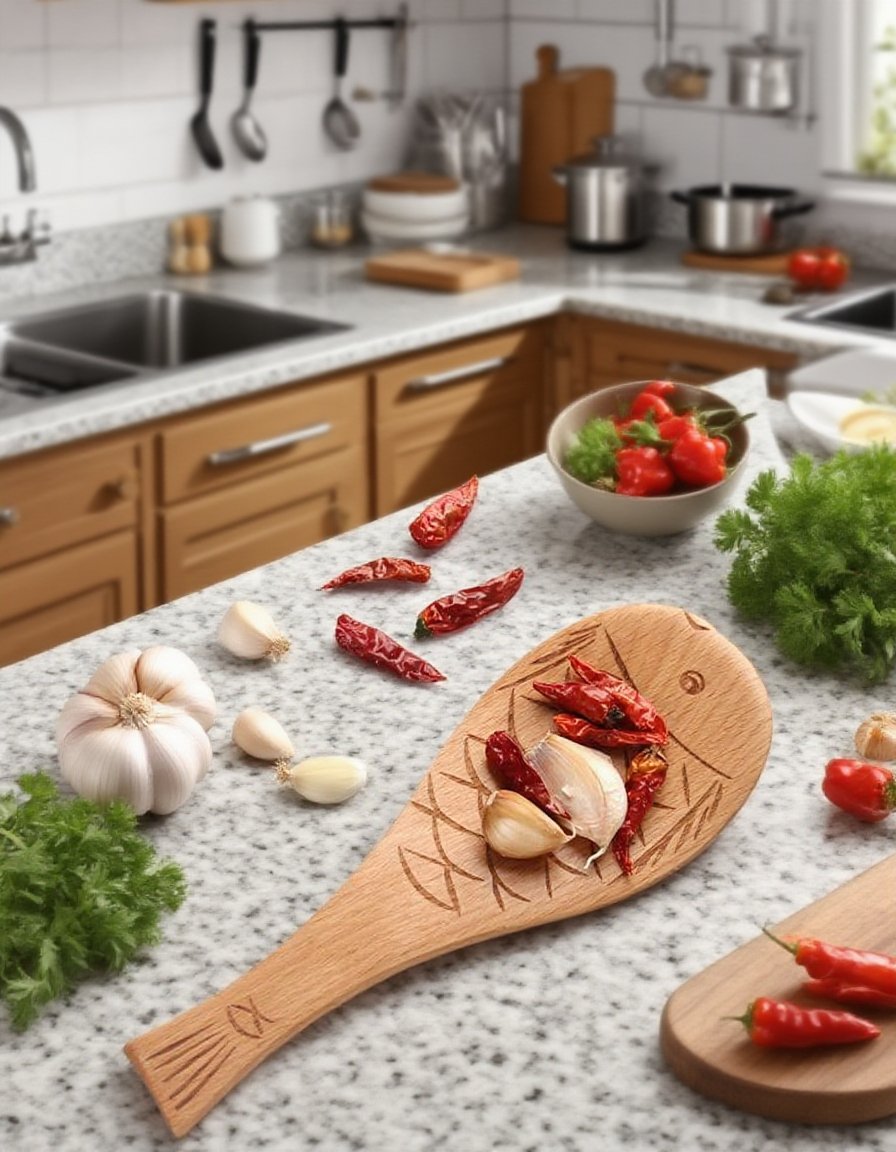 선물용으로 인기 많은 칠기 숟가락