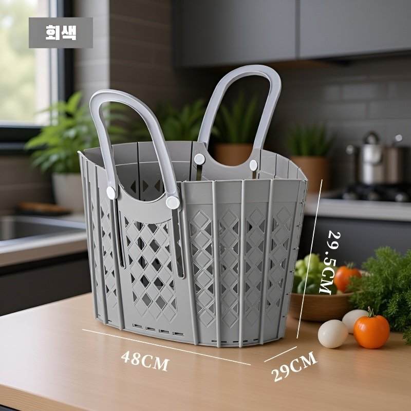 접이식 빨래 바구니 벽걸이 장난감 쓰레기통 빨래 수납 바구니