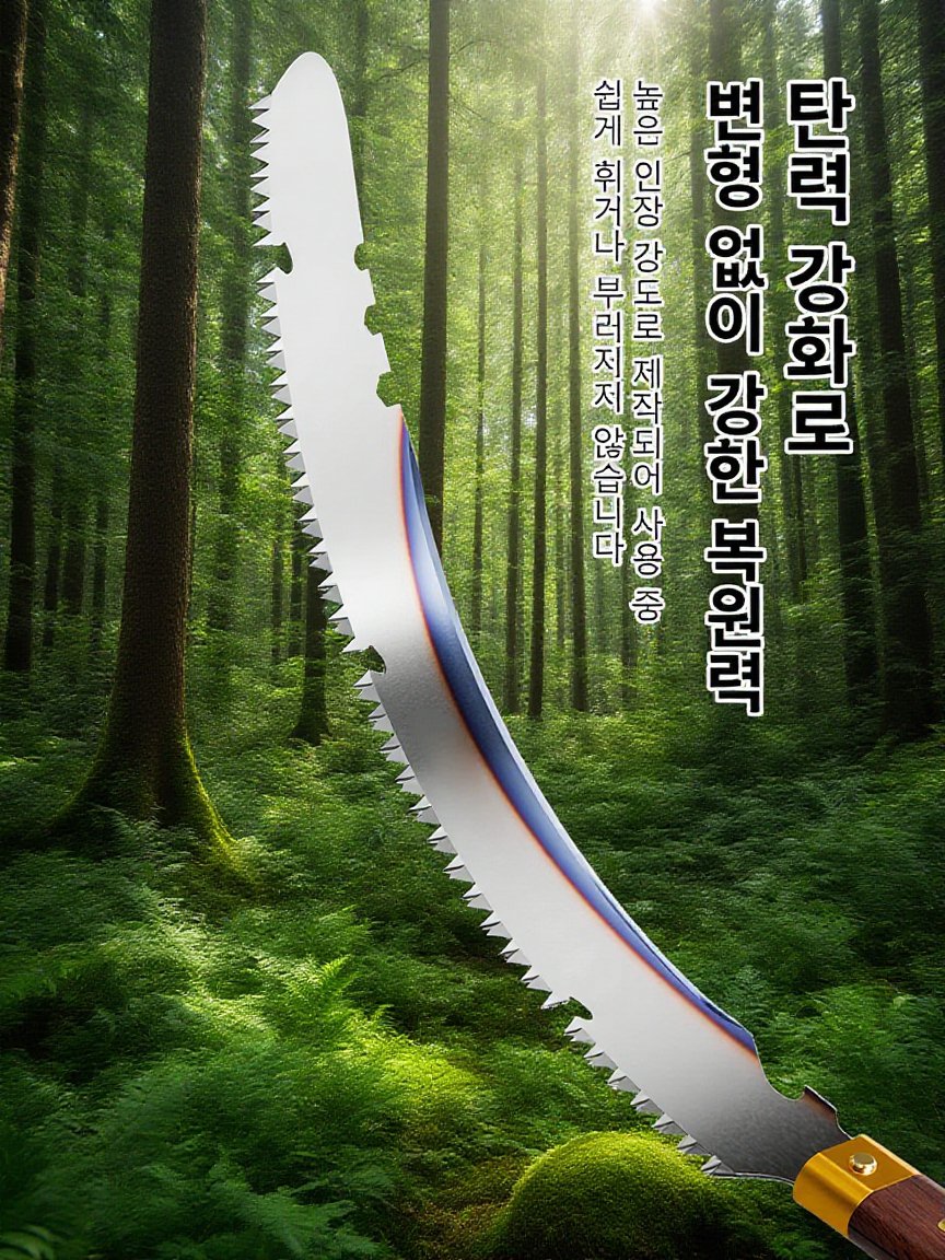 신형 다기능 톱질 겸용 칼