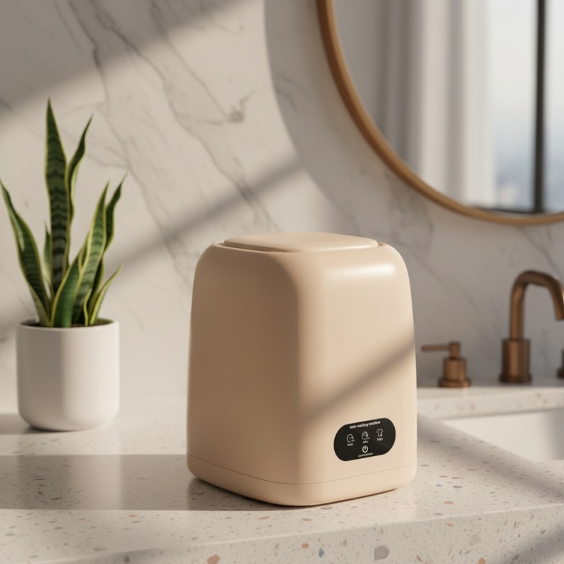 Small Household Washer Dryer Combo, Specially Designed for Underwear and Socks