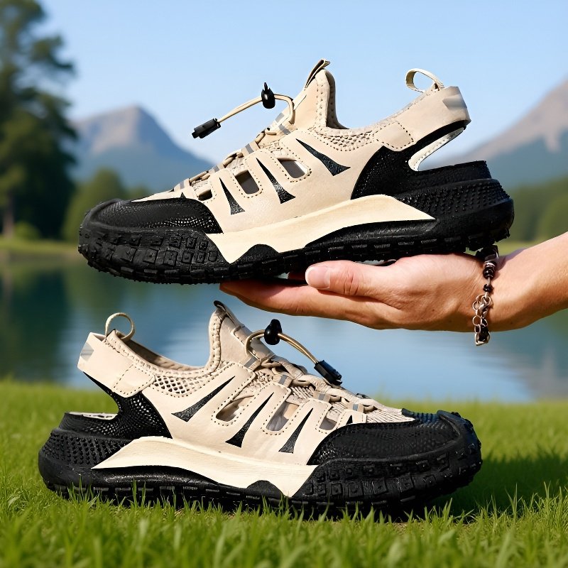 صندل خارجي بسطح شبكي قابل للتهوية