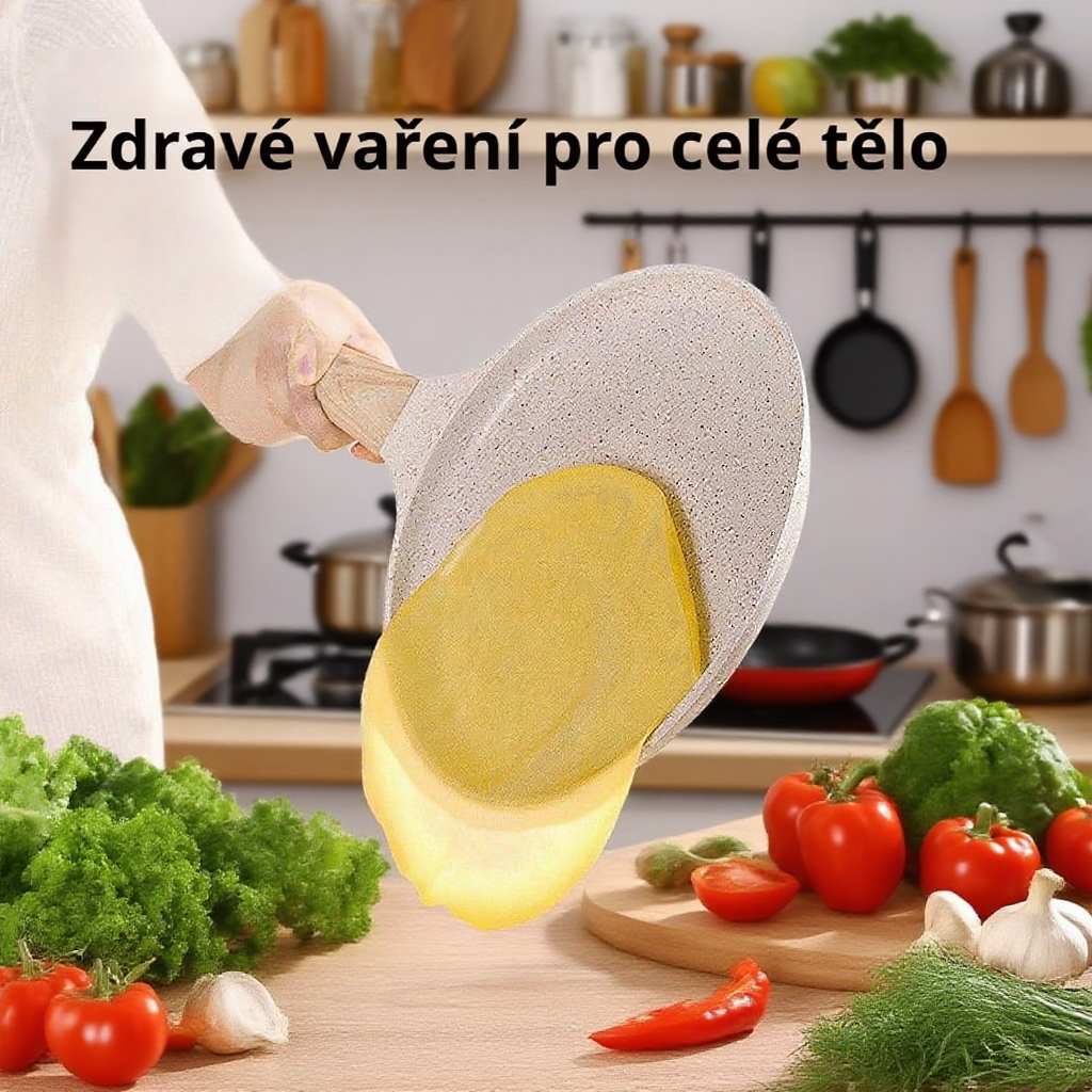  Speciální pánev na smažení kůrky na tisíci vrstvé palačink