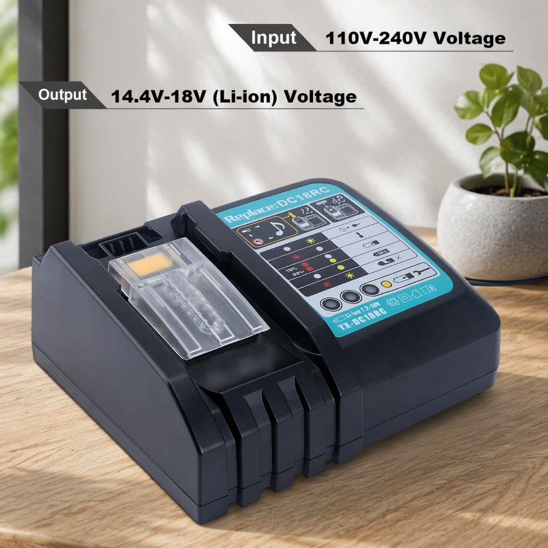 Makita 18V Lithium Battery Dedicated Fast Charger DC18RC