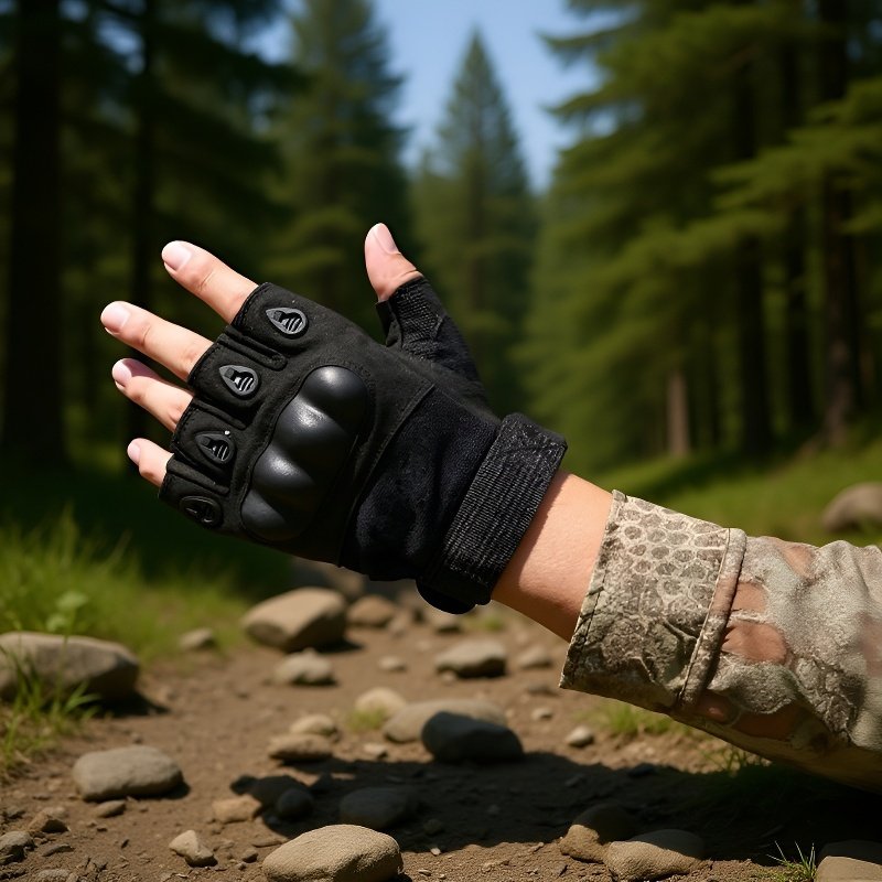 그립력이 뛰어난 사이클링 장갑 디테일