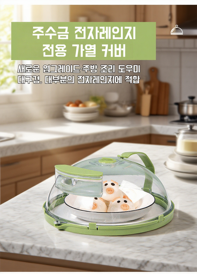 전자레인지 방지 커버 사용법