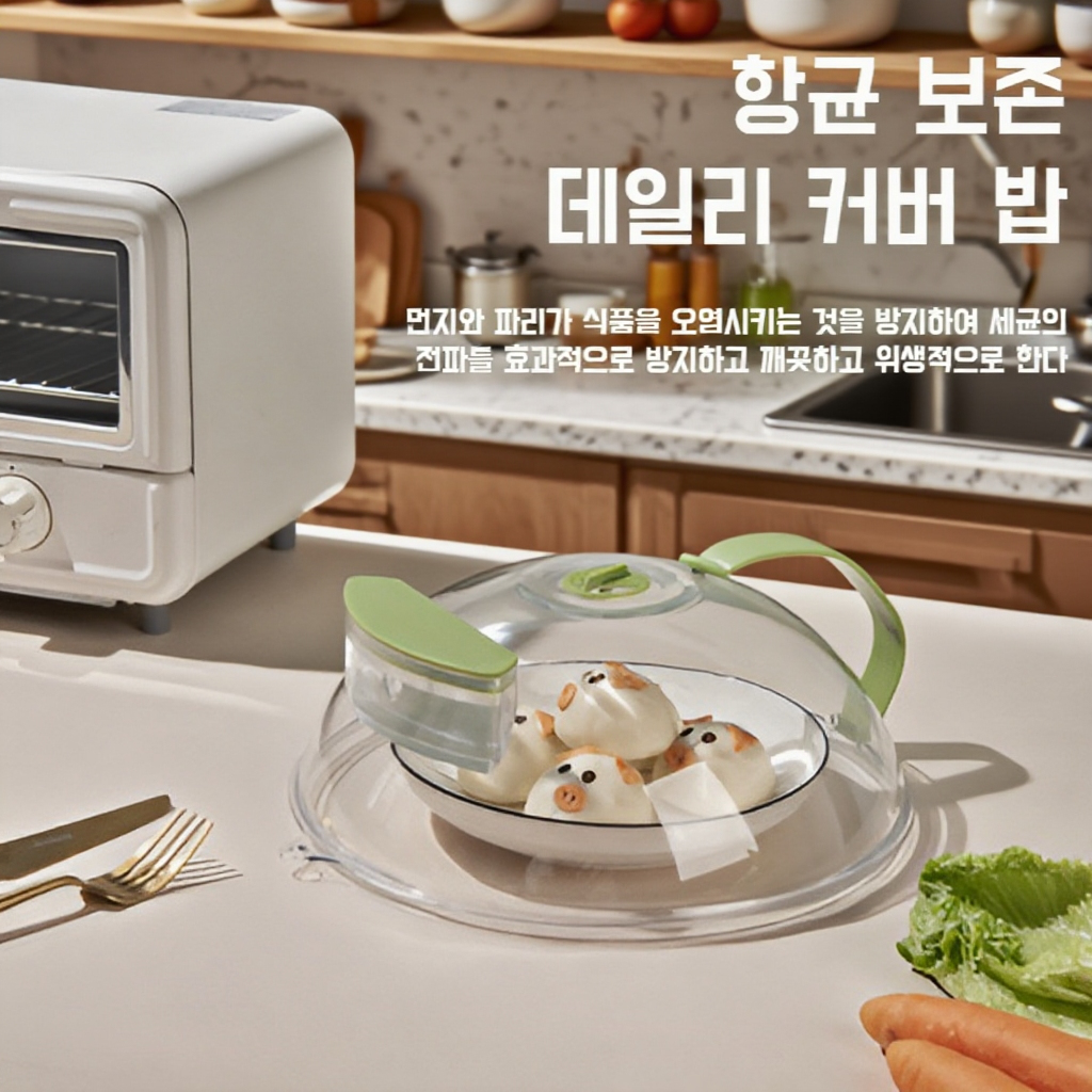 전자레인지 방수 증기 커버
