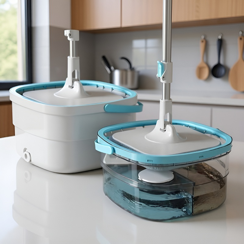 Household automatic mop bucket handfree cleaning tool