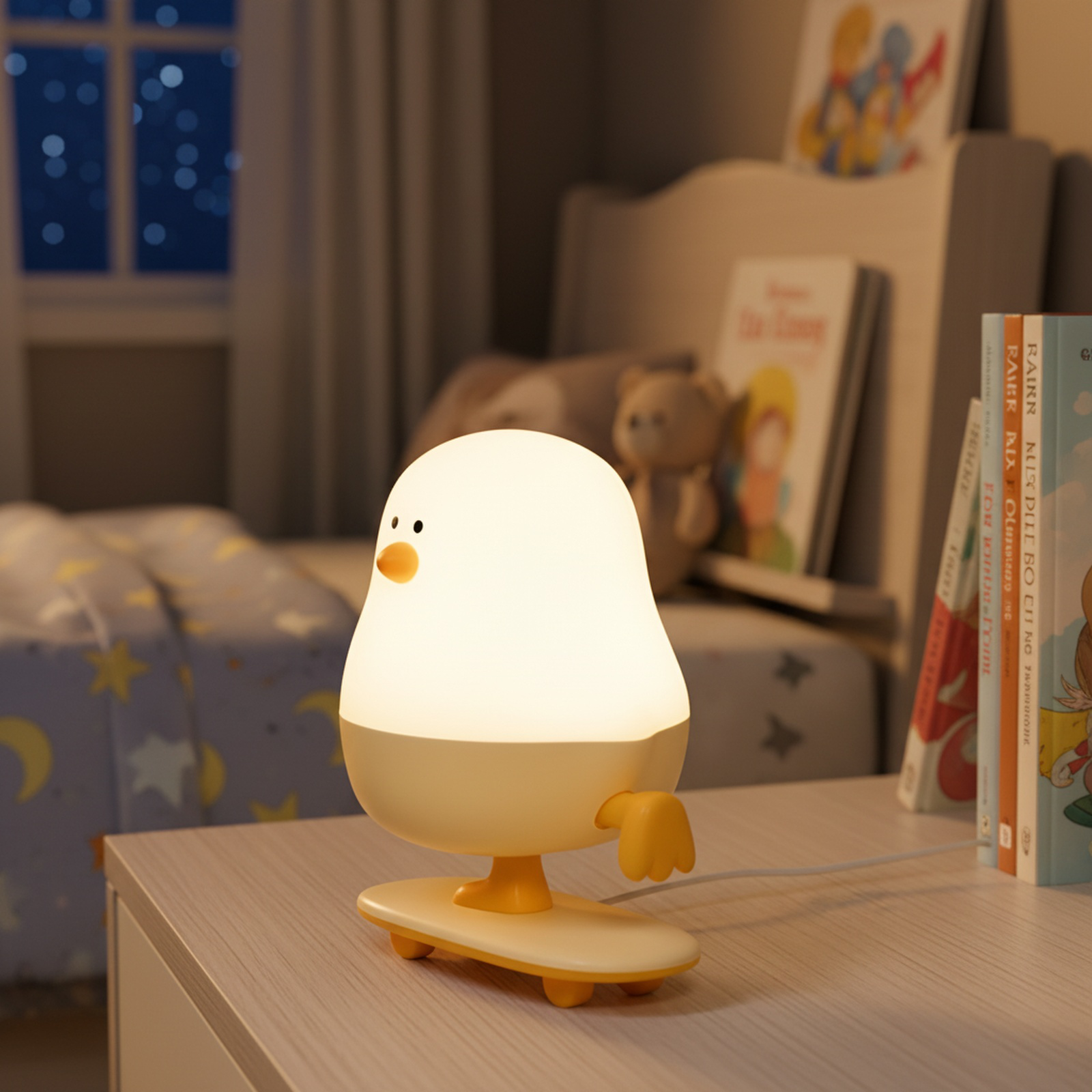 Cute animal-themed night light as gift