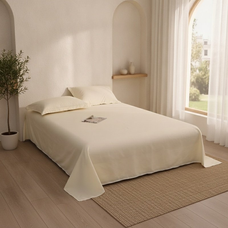Brushed Sheets Activated Printing And Dyeing Comfortable Washed Cotton Fabrics