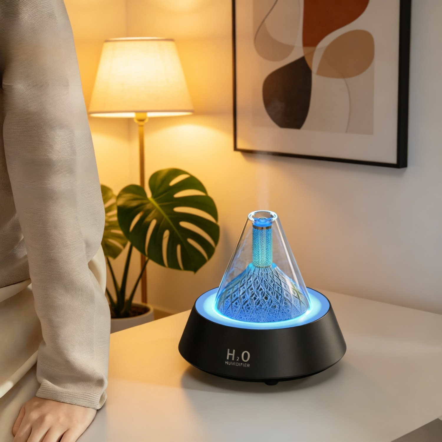 Desktop Volcano Aromatherapy Machine Home Desktop Mini Creative Aromatherapy Machine Atmosphere Nigh