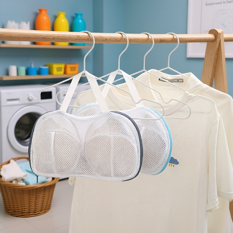  Thickened Mesh Laundry Bag for Bras – Anti-deformation Underwear Washing Pouch
