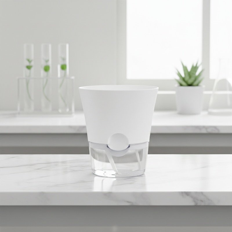 Pot de fleurs hydroponique auto-absorbant pour paresseux