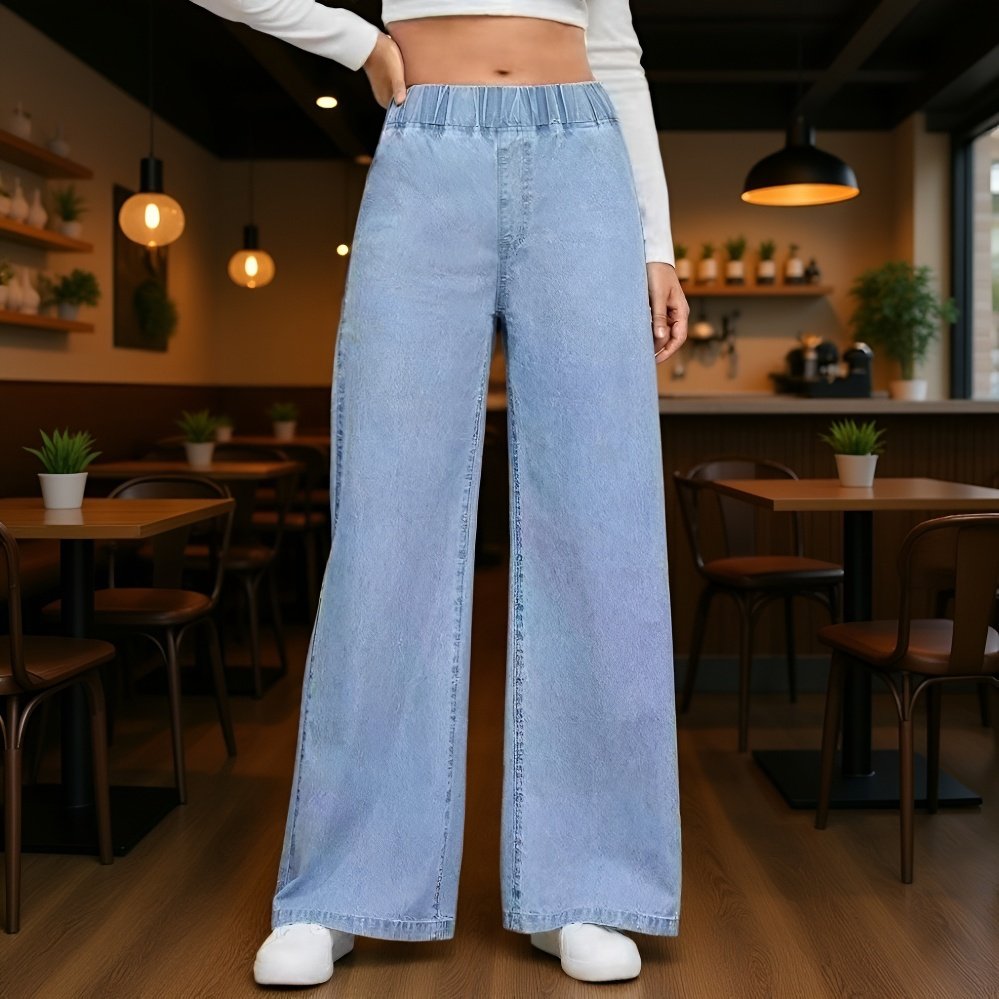 السيدات الجينز فضفاض