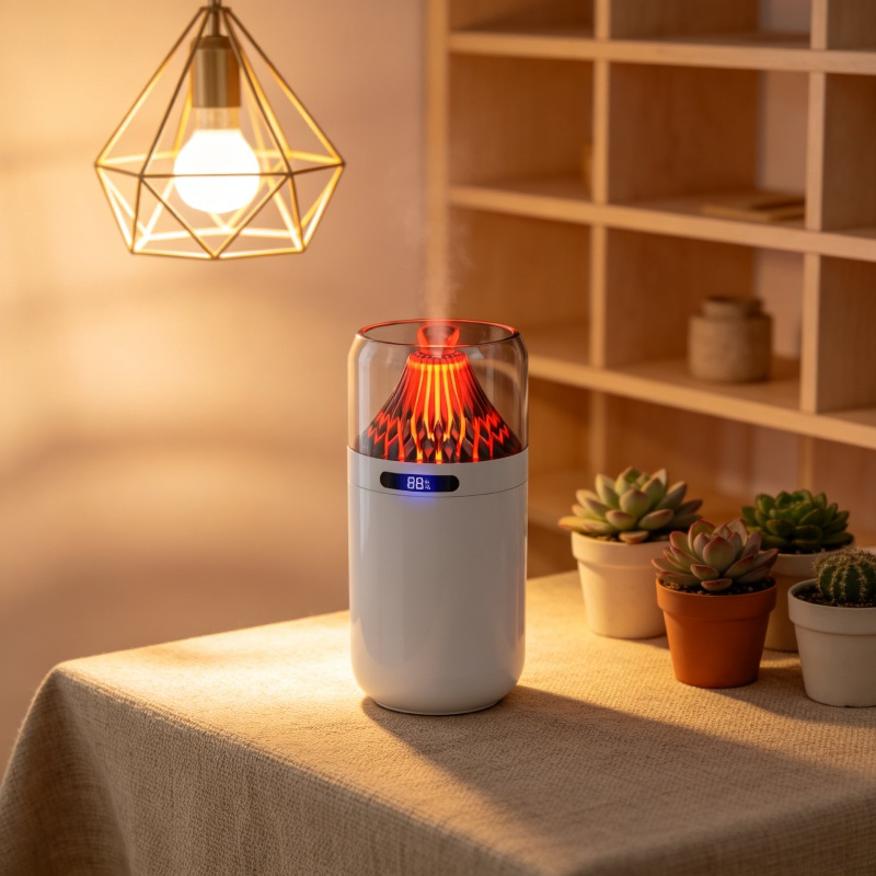Silent Desktop Humidifier for Home and Office with Aromatherapy Function