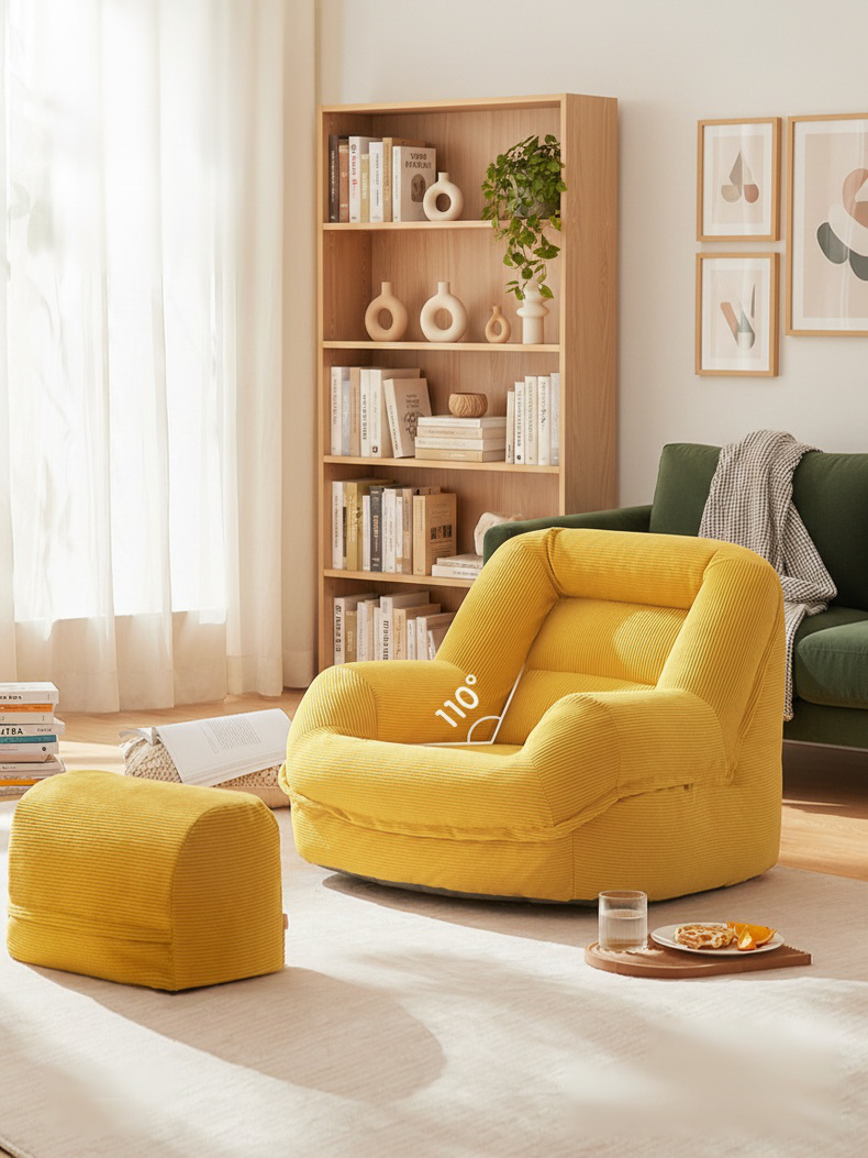 Moderner Sitzsack für kleine Räume