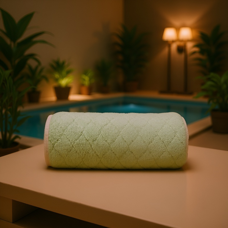 가정용 두꺼운 순면 타월 목욕 세안 머리 흡수 털 빠짐 없는 코랄 타월