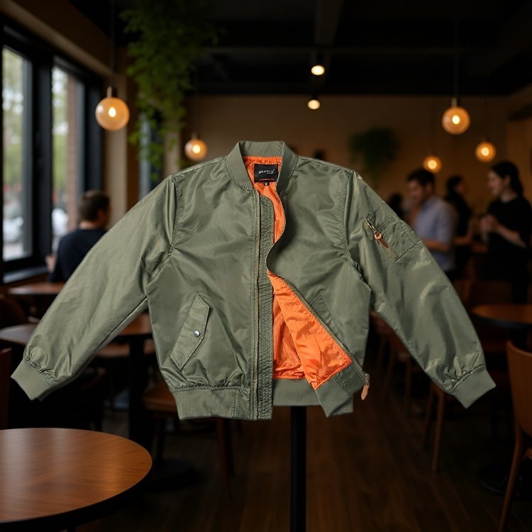 Moderne Fliegerjacke mit hochwertigem Material