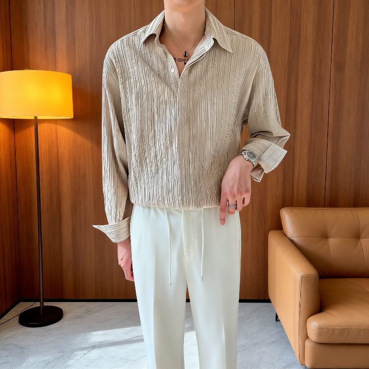 上質な生地のディテール画像