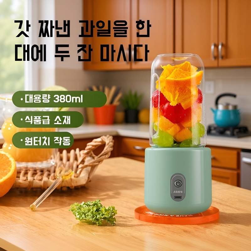 신형 다기능 휴대용 착즙기