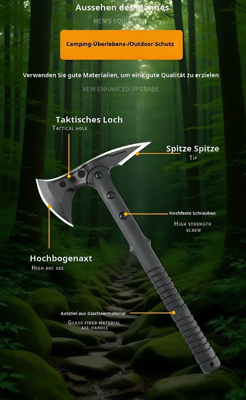 Survival-Werkzeug für Camping und Outdoor