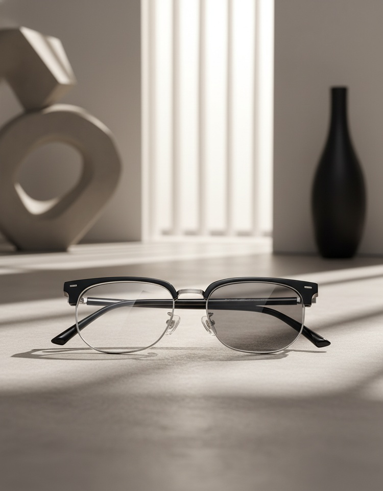 Trendy HD reading glasses with antifatigue features