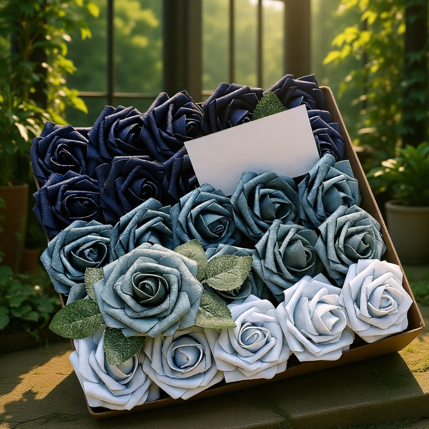 Rosas falsas decorativas para el hogar