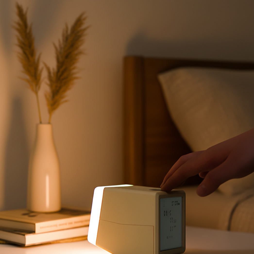 Dual alarms setting feature on multifunction clock