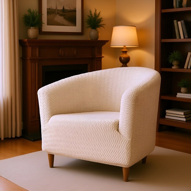 Housse de sofa individuelle extensible épaisse pour café