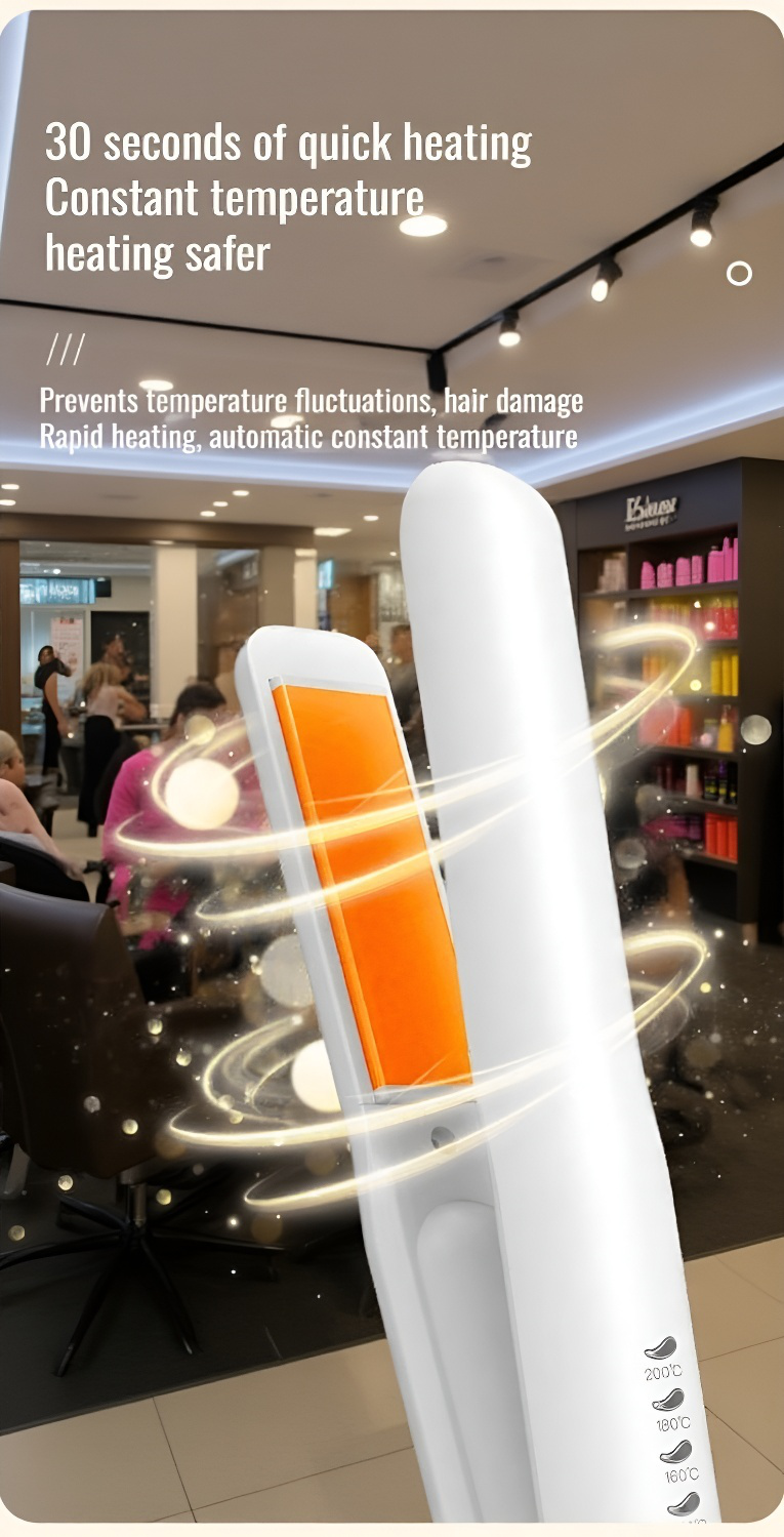 Easy-to-Use Rechargeable Hair Straightener