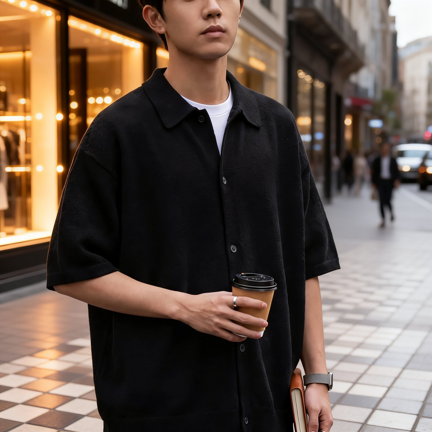 休暇・旅行シーンでの着用提案写真