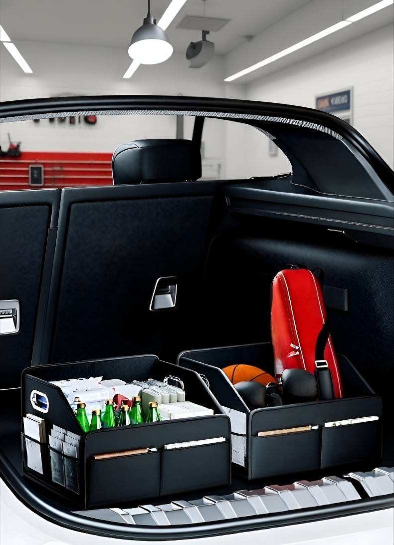 Almacenamiento de automóviles para mantener el coche ordenado