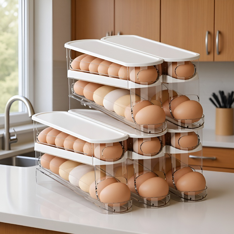 多機能たまご収納ボックス