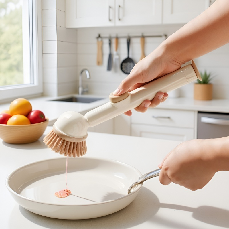 Kartáč na mytí hrnců pro domácnost