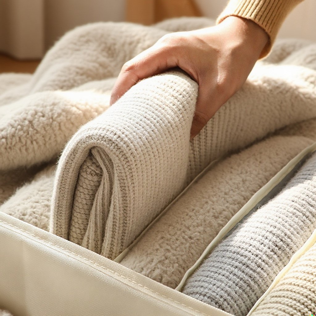 仕切り服収納ボックス