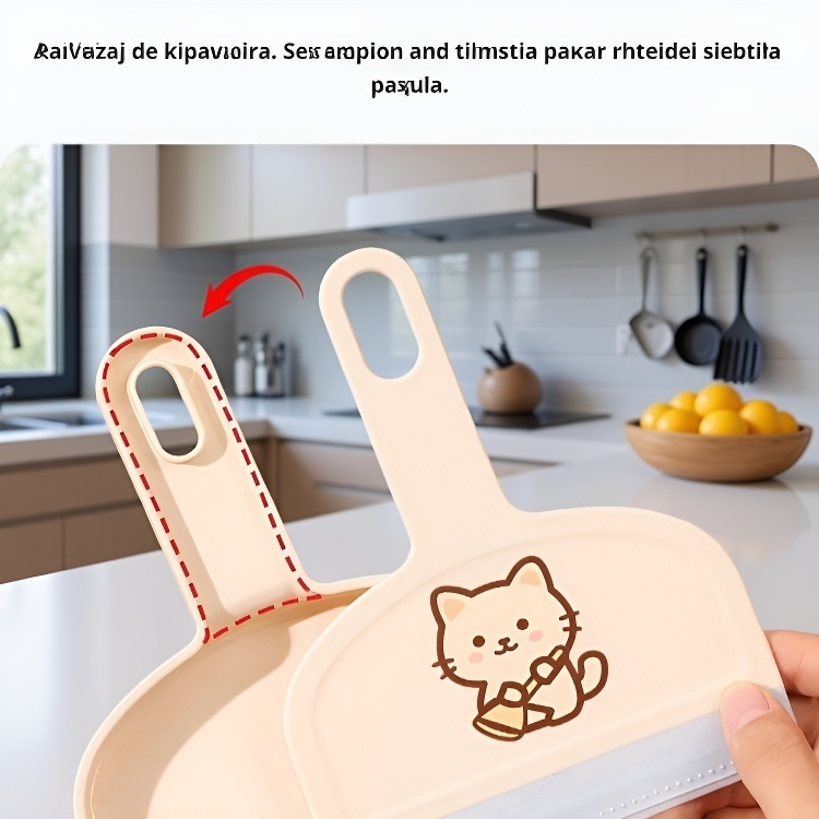  Wielofunkcyjna szczotka do łóżka i biurka, usuwa tłuszcz i zabrudzenia