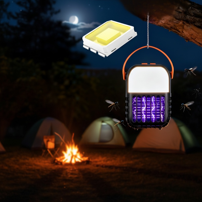 Easy installation solar mosquito repellent lamp