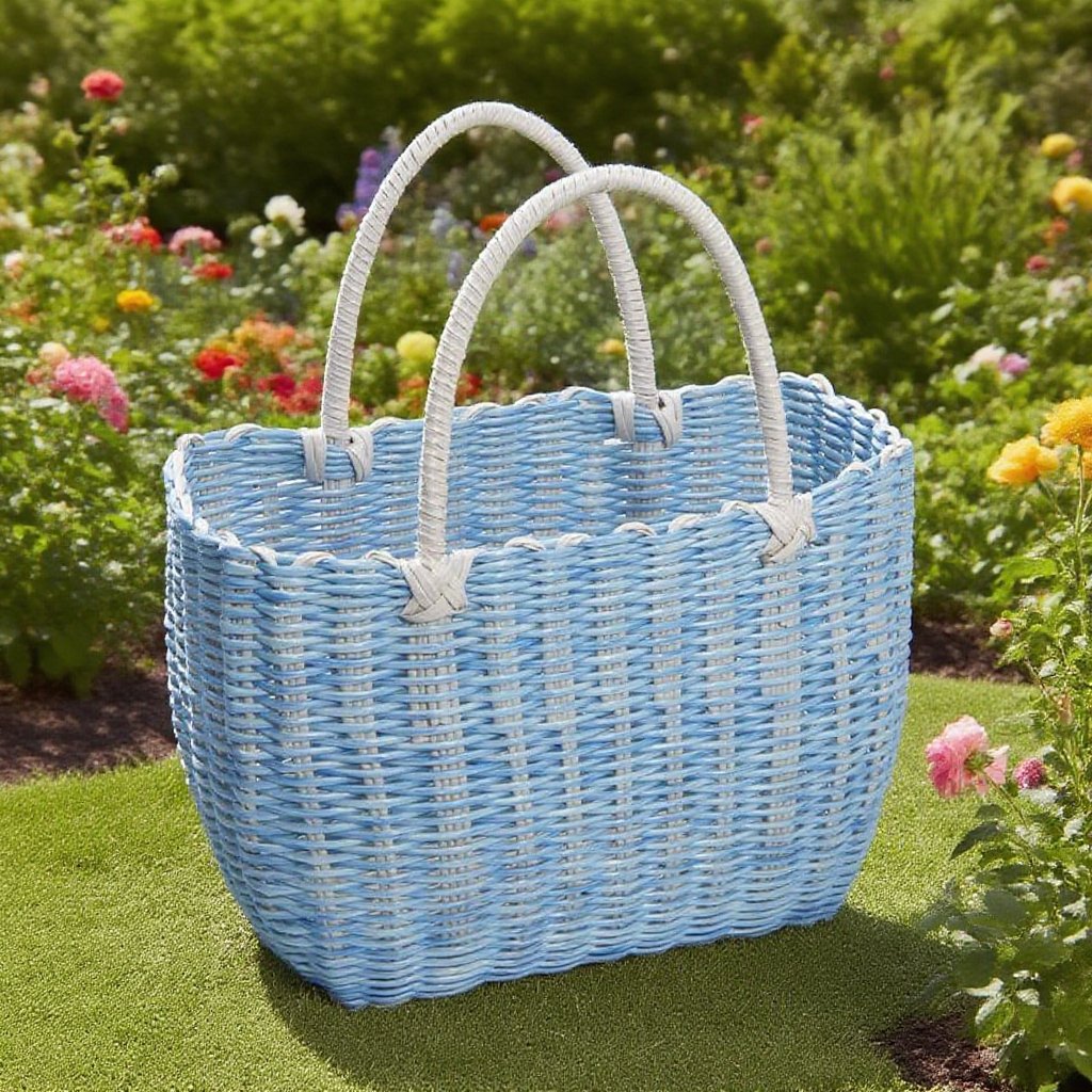 Vintage Korb als Küchen-Accessoire