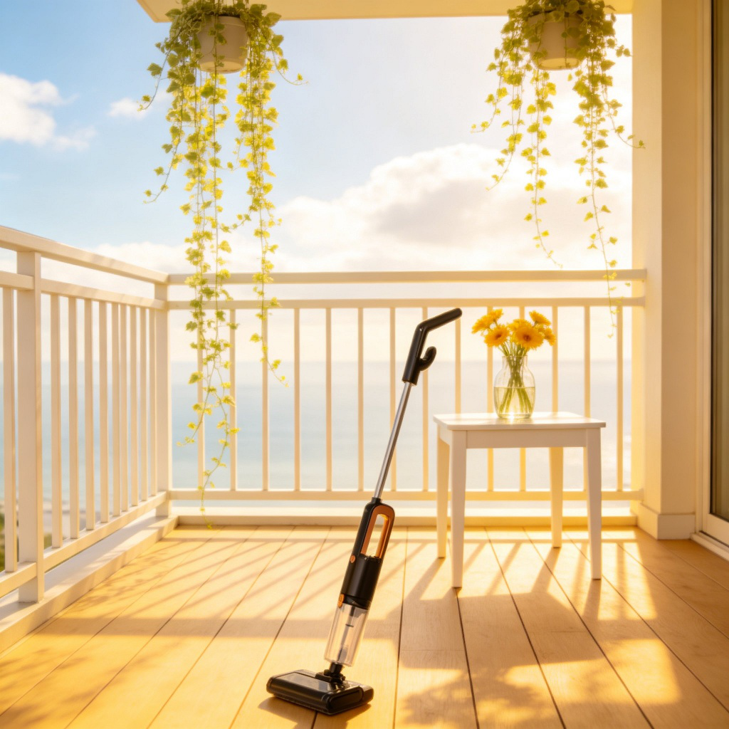 Handheld Multi-Purpose Vacuum Cleaner, Wet Mop & Dry Suction, For Home, Car, Hotel