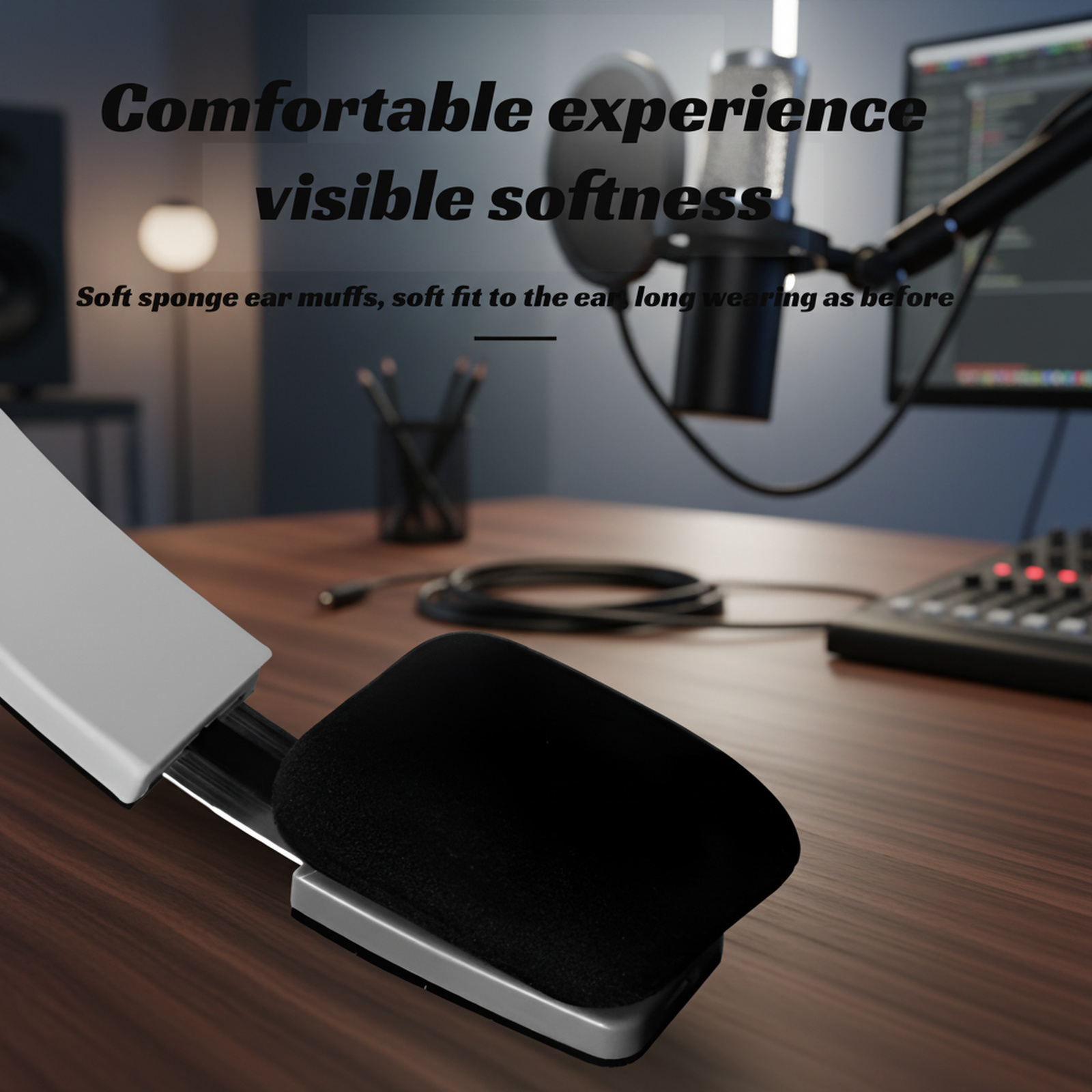Rechargeable Bluetooth headphones for all-day use