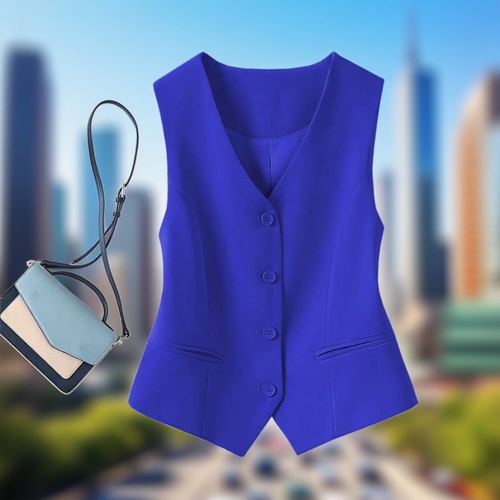 Čepelek z kvalitních látek – každodenní pohodlná vesta pro zeštíhlení