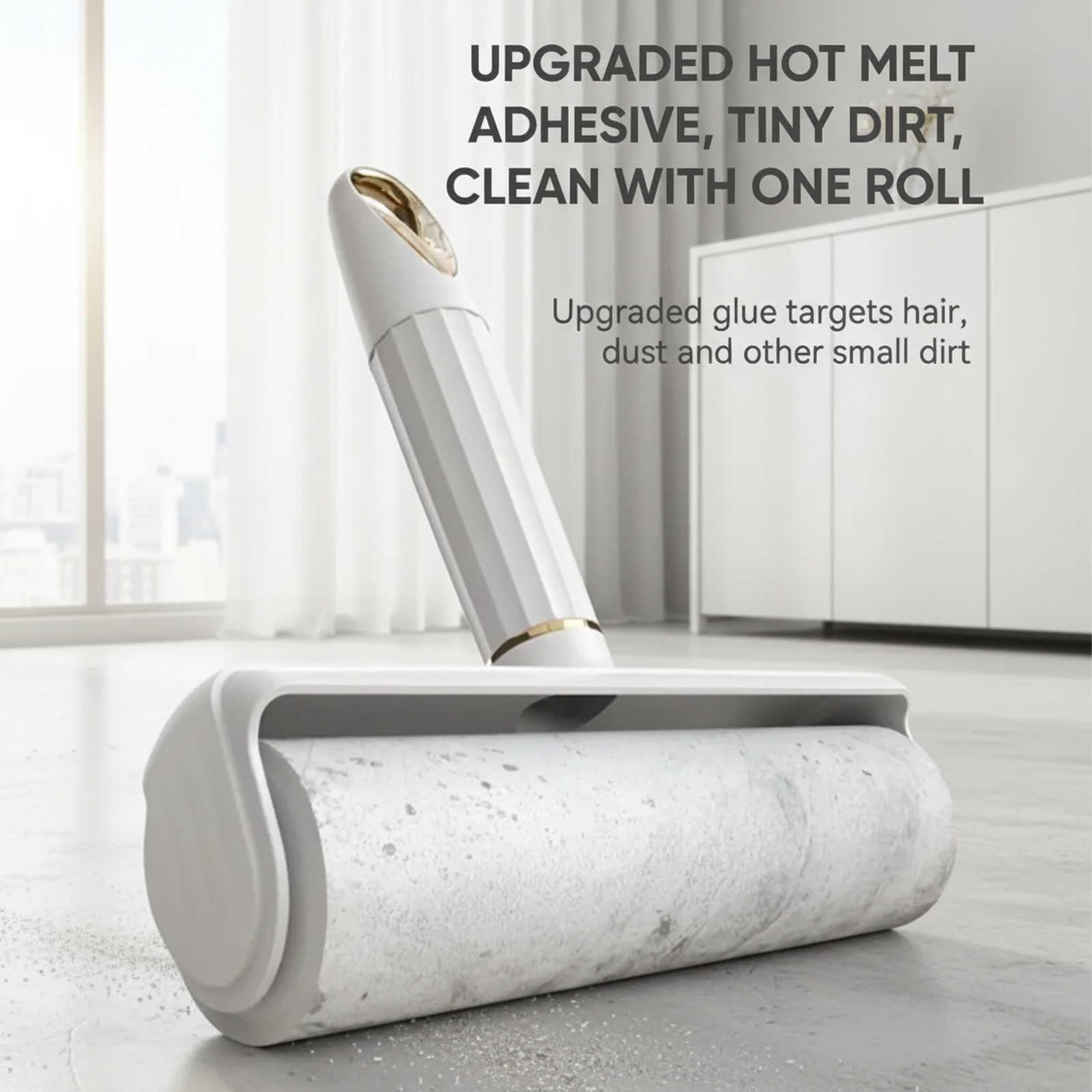 Large Size Premium Lint Roller, Clothes and Pet Hair Remover