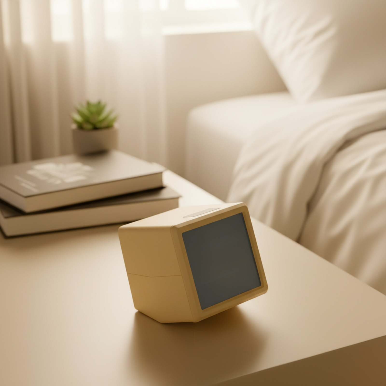 Kids friendly multifunction alarm clock with easy controls