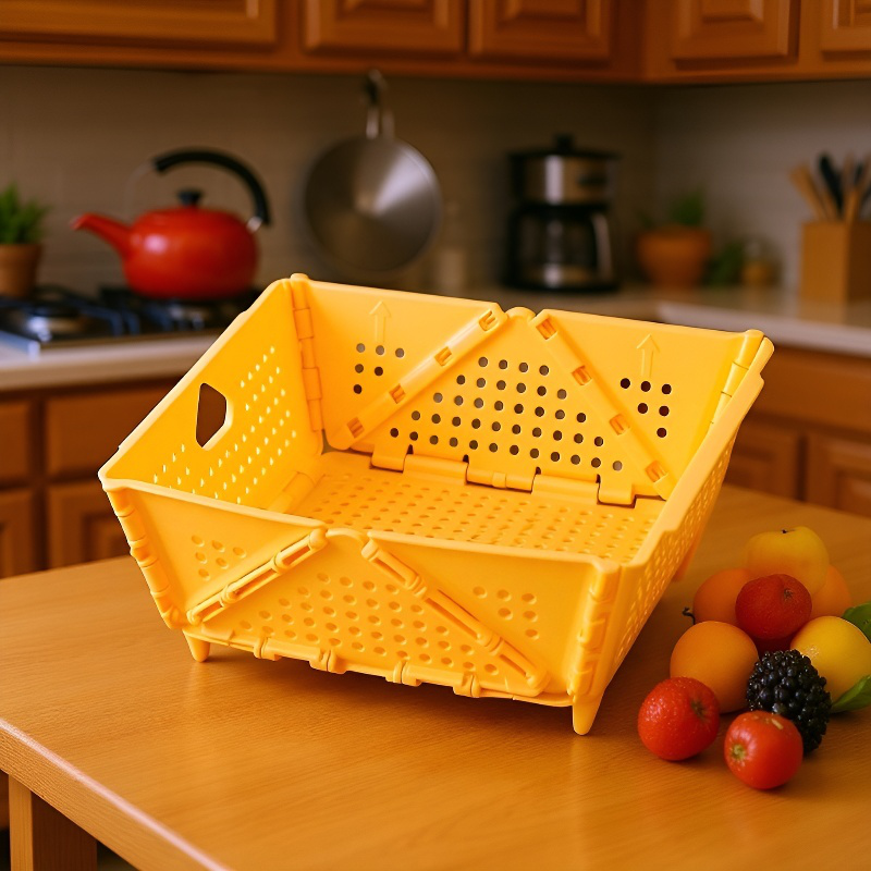 Cesta para guardar platos y vajilla