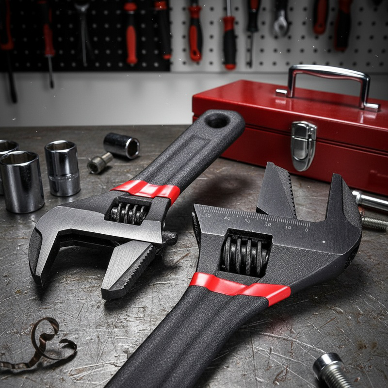 Compact wrench for tight plumbing spaces