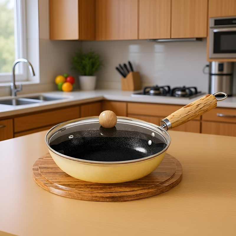 Lightweight special uncoated induction cooker