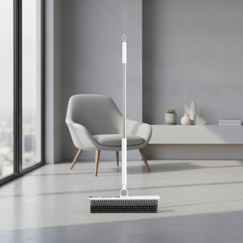 Cepillo giratorio eléctrico con mango ergonómico
