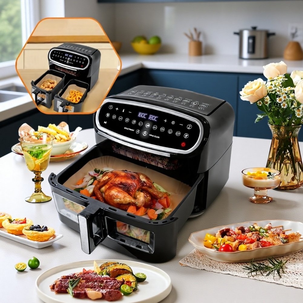 Resistente al calor papel para freidora JMY