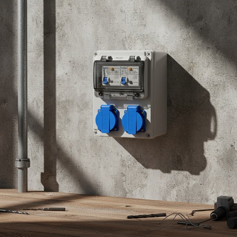 Outdoor Waterproof Portable Industrial Socket Box