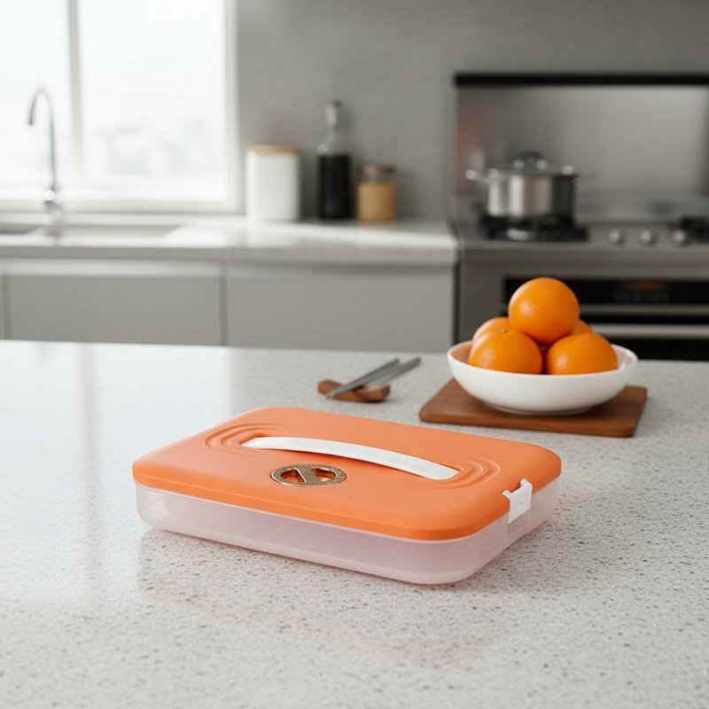 가정용 식품 등급 냉장고 냉동 전용 밀폐 신선도 유지 급속 냉동 다층 식품 수납함