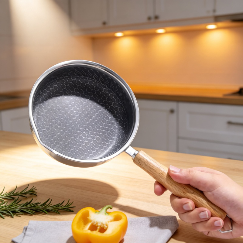 Household Non-Stick Frying Pan for Induction Cooker